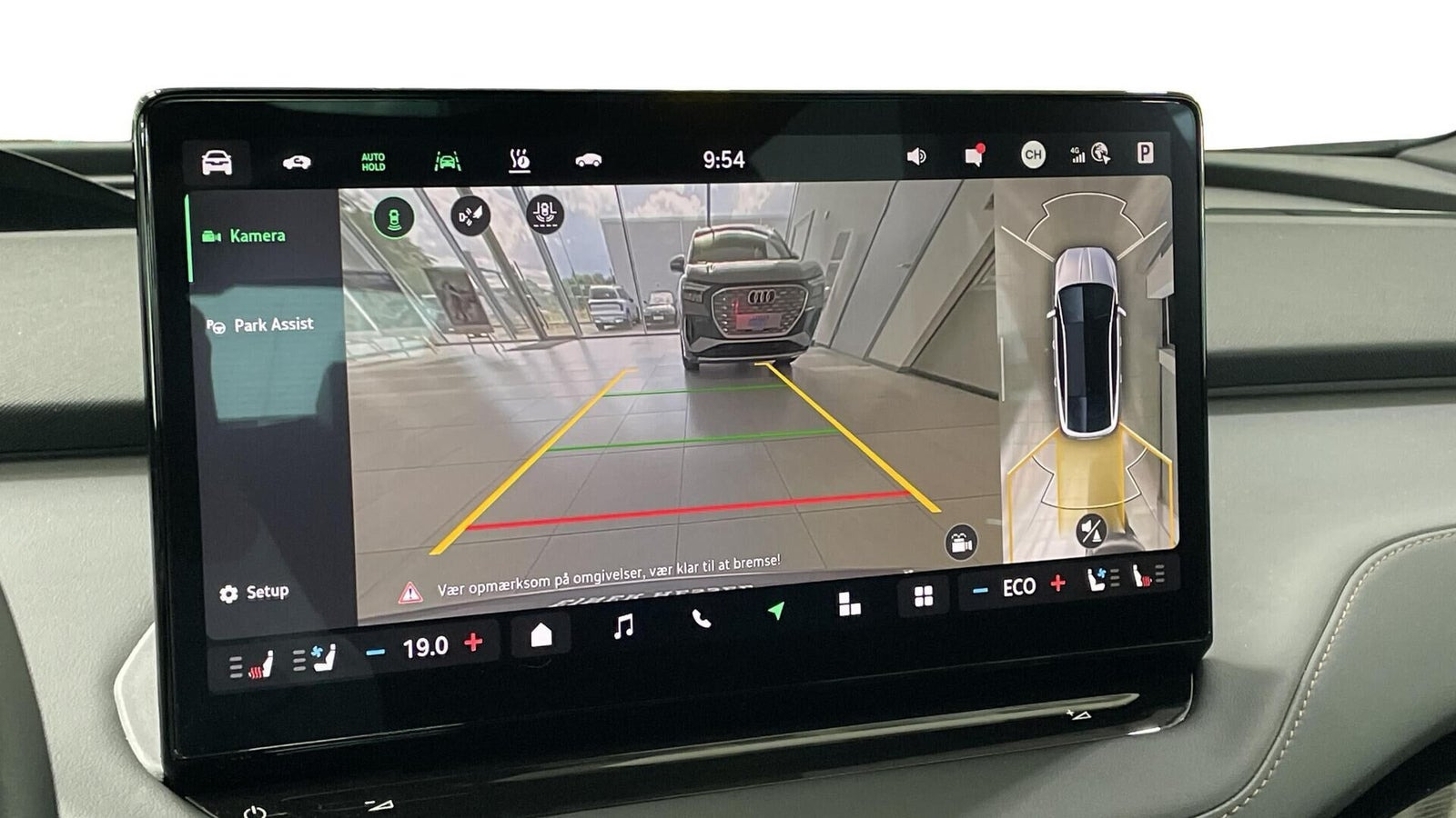 Grå Skoda Enyaq fra 2024