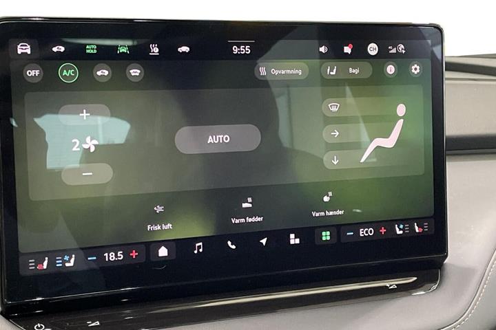 Grå Skoda Enyaq fra 2024