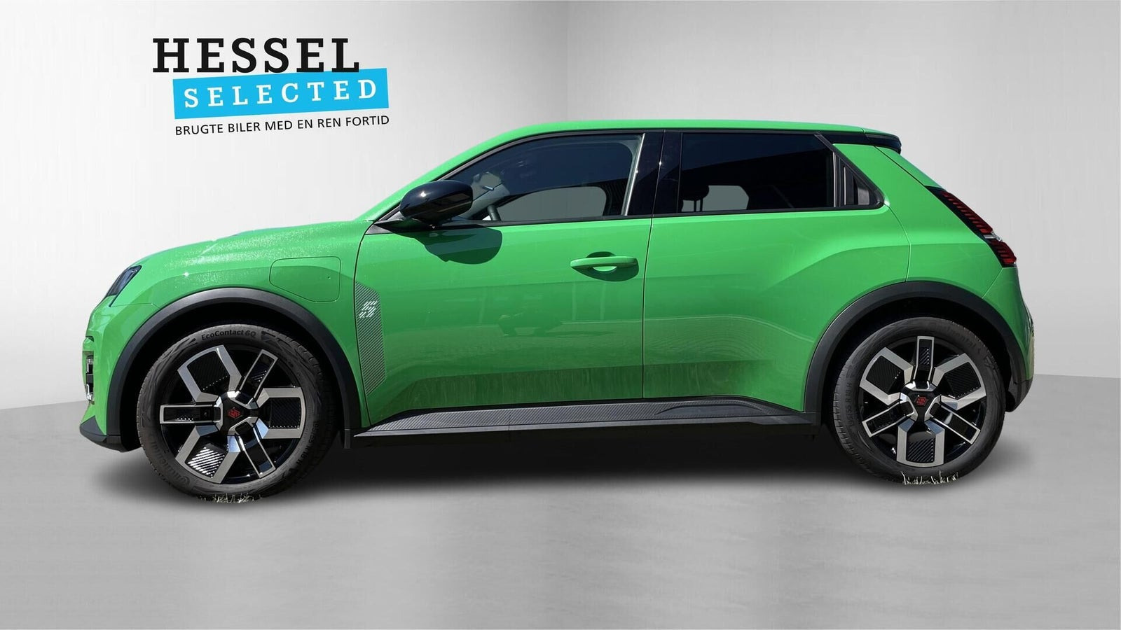 Grøn Renault 5 E-Tech fra 2025