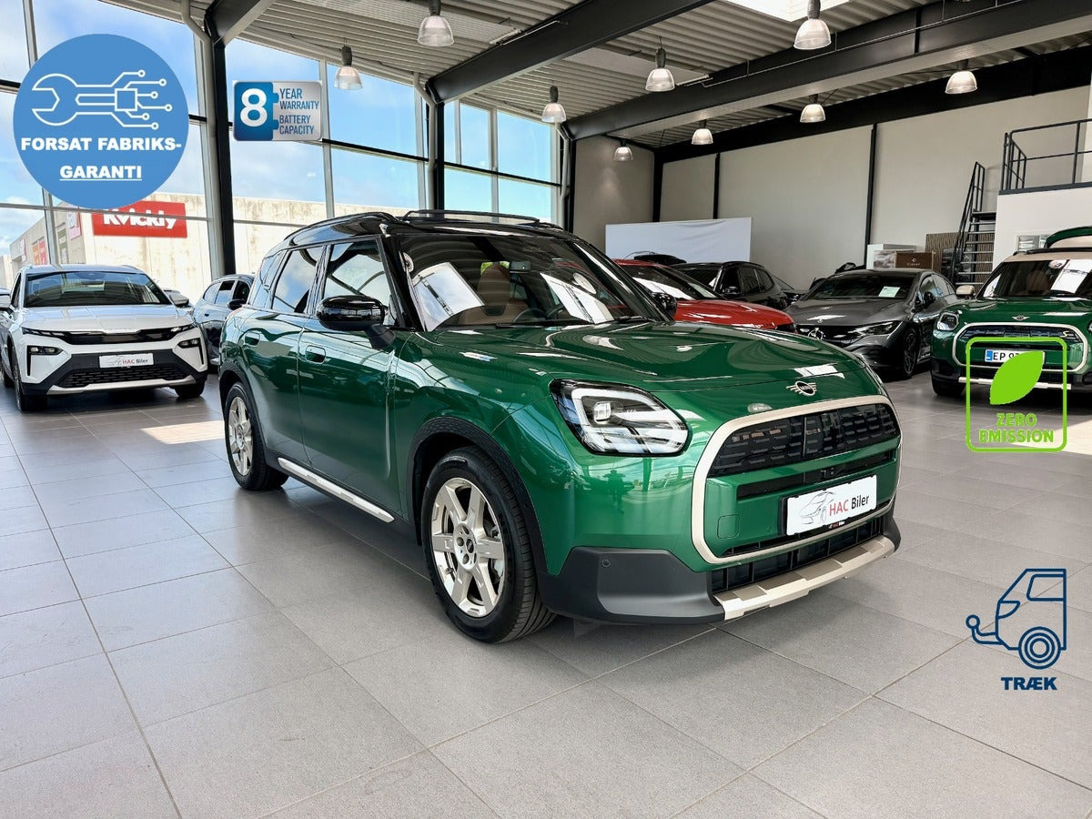 Grøn Mini Countryman E fra 2025