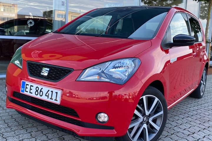 Rød Seat Mii fra 2021