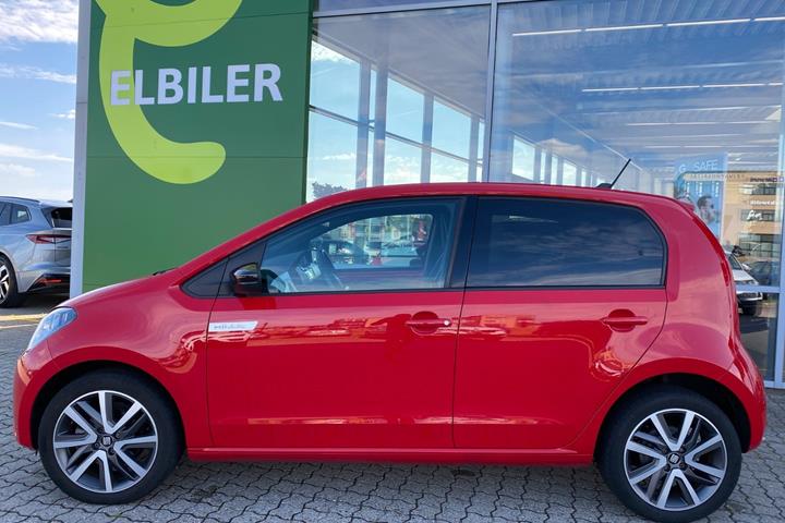 Rød Seat Mii fra 2021