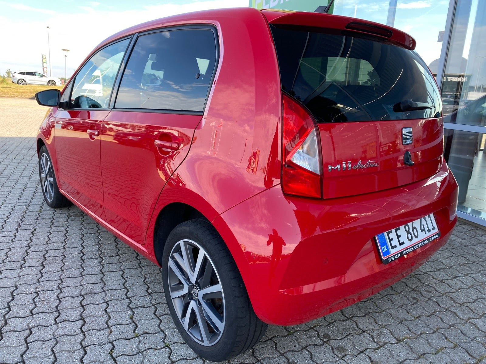 Rød Seat Mii fra 2021