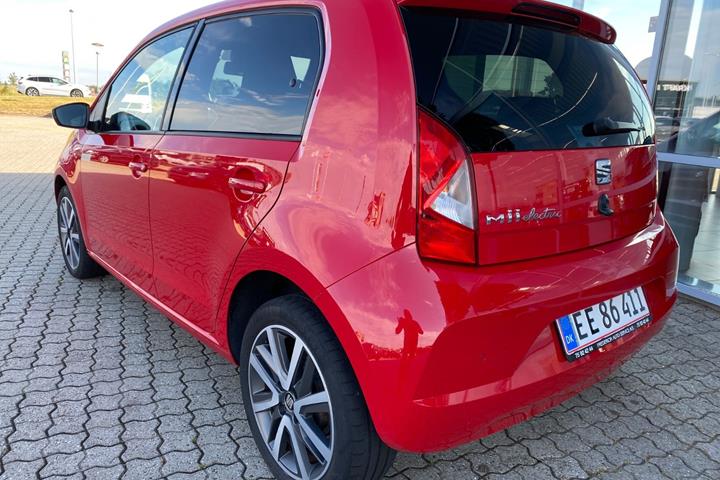Rød Seat Mii fra 2021