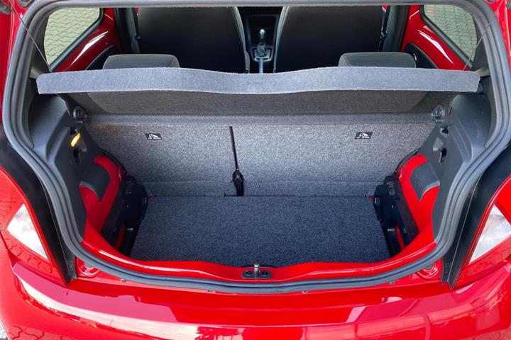 Rød Seat Mii fra 2021