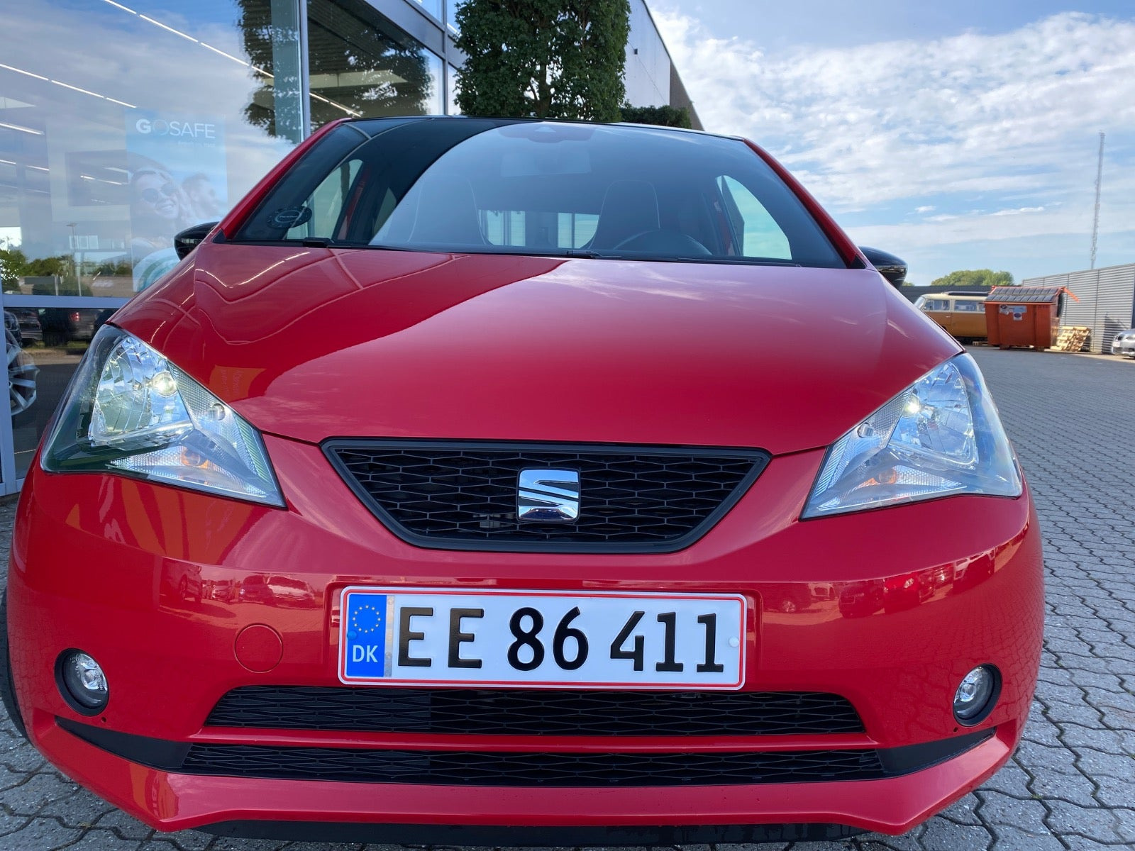 Rød Seat Mii fra 2021
