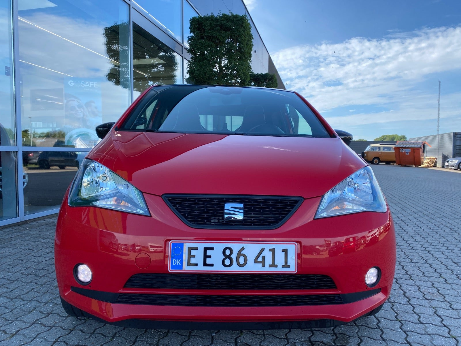 Rød Seat Mii fra 2021