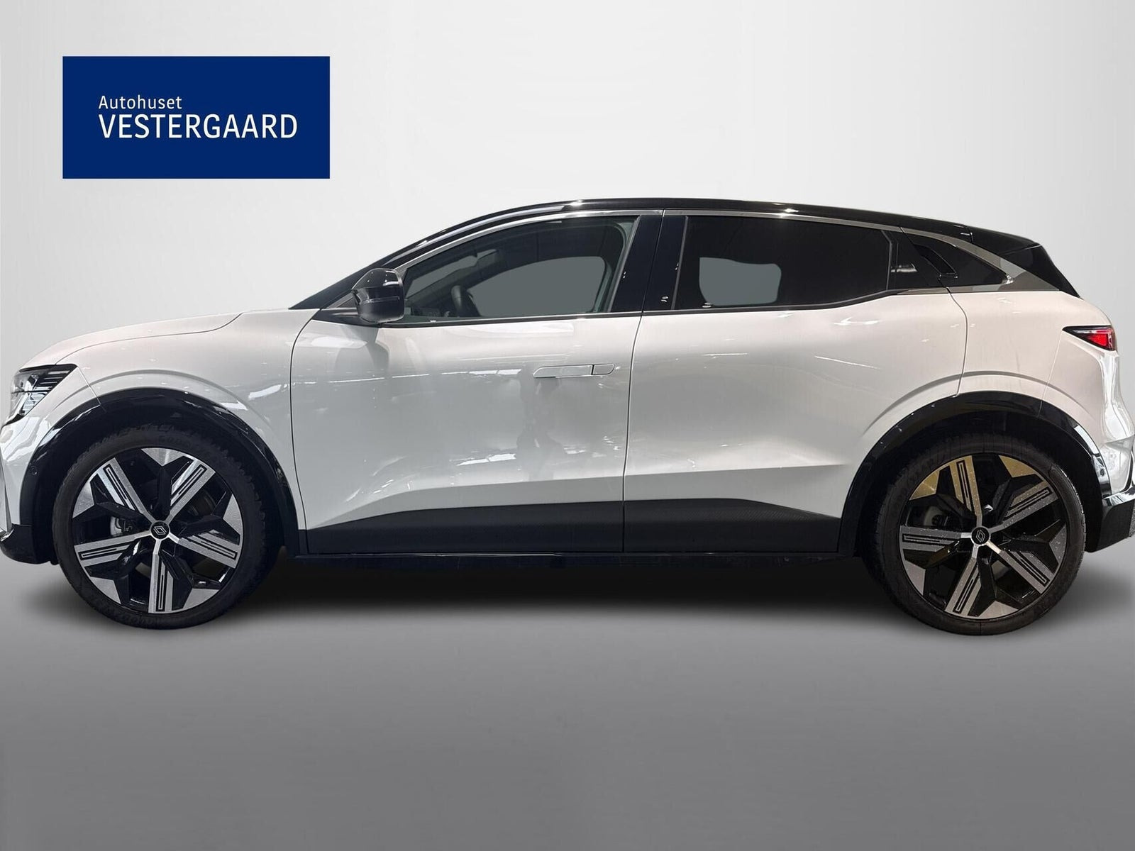 Hvid Renault Megane E-Tech fra 2025
