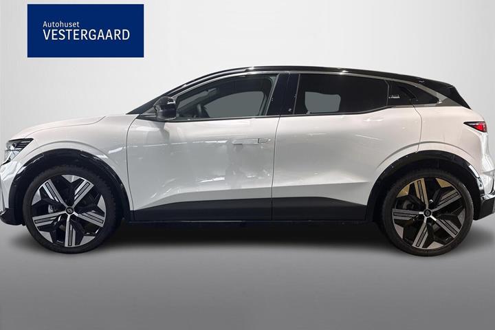 Hvid Renault Megane E-Tech fra 2025
