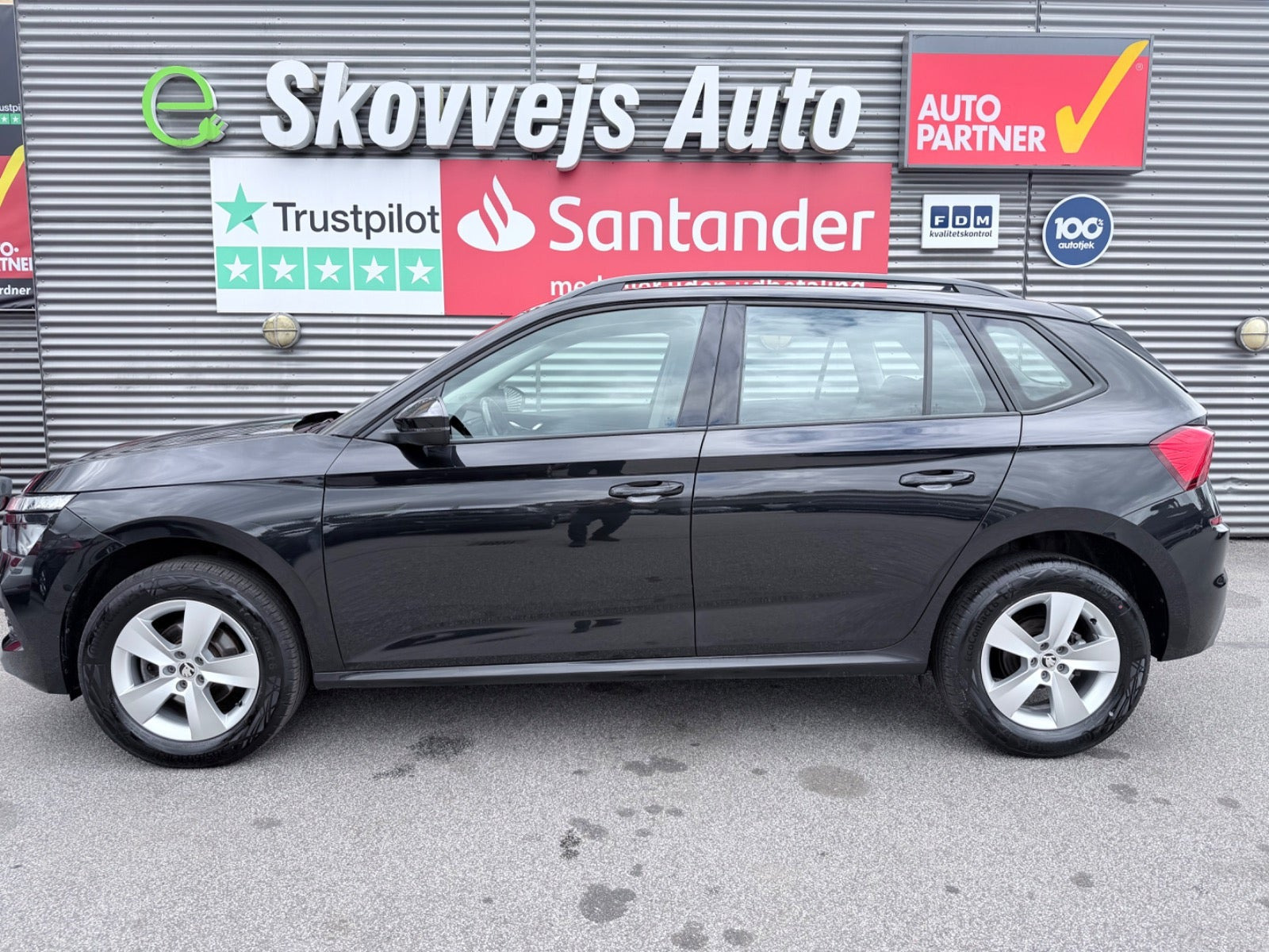 Sort Skoda Kamiq fra 2021