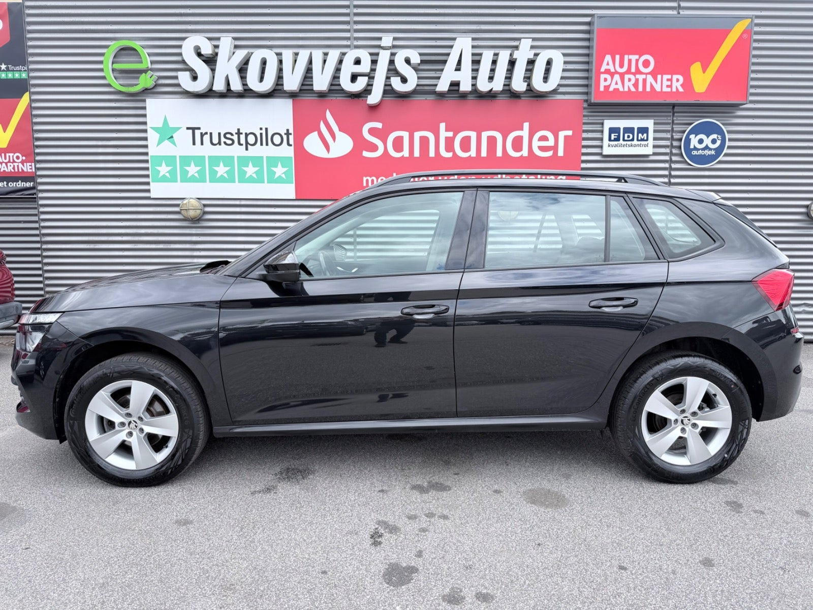 Sort Skoda Kamiq fra 2021