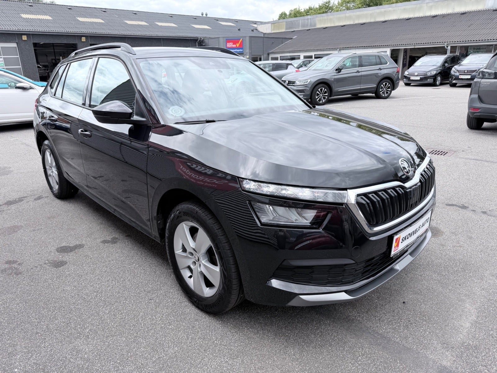 Sort Skoda Kamiq fra 2021