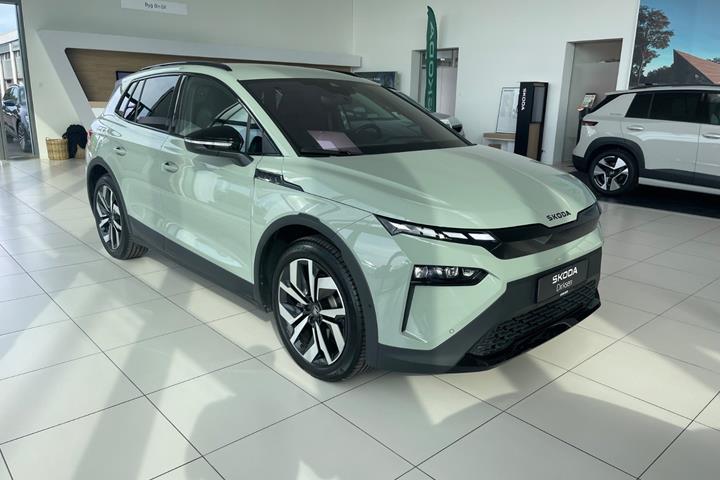 Grøn Skoda Elroq fra 2026