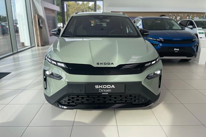 Grøn Skoda Elroq fra 2026