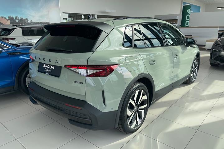 Grøn Skoda Elroq fra 2026