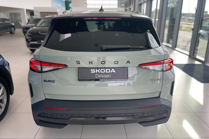 Grøn Skoda Elroq fra 2026