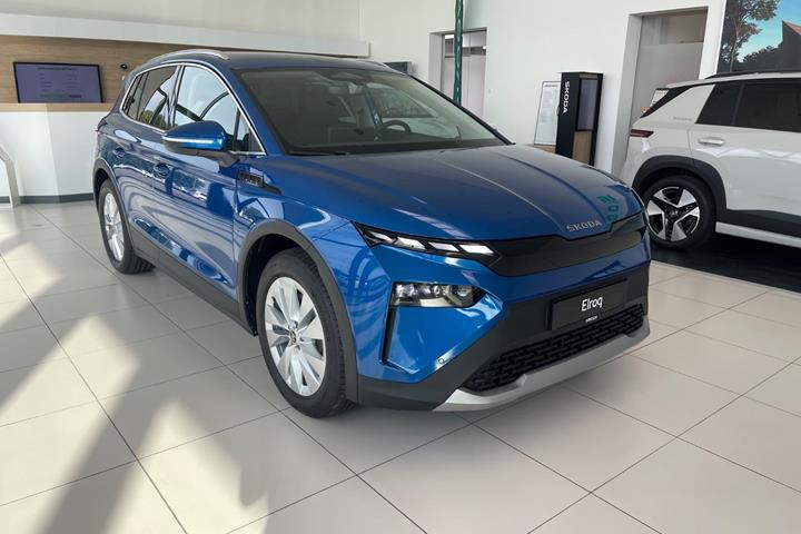 Blå Skoda Elroq fra 2027