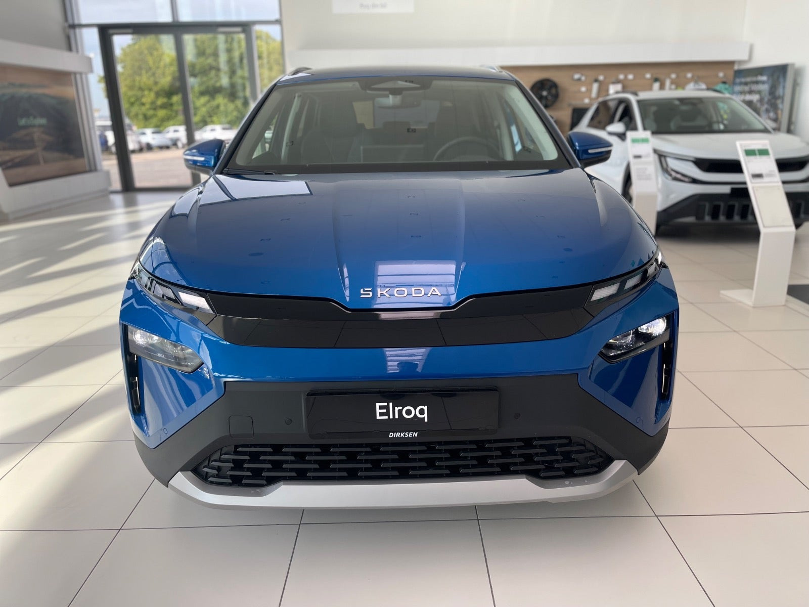 Blå Skoda Elroq fra 2027