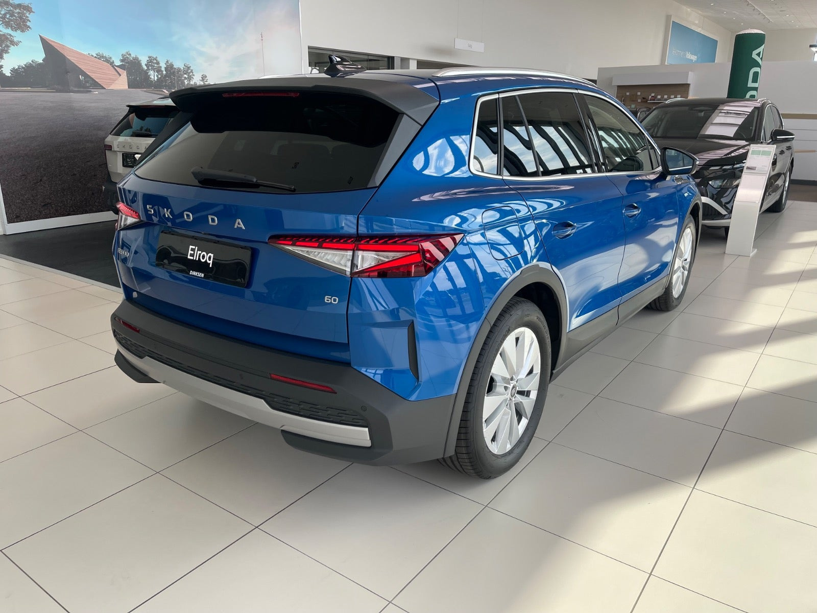 Blå Skoda Elroq fra 2027