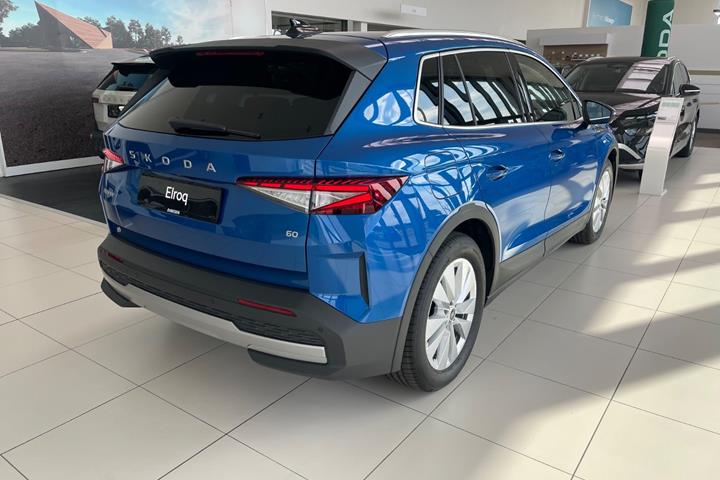 Blå Skoda Elroq fra 2027