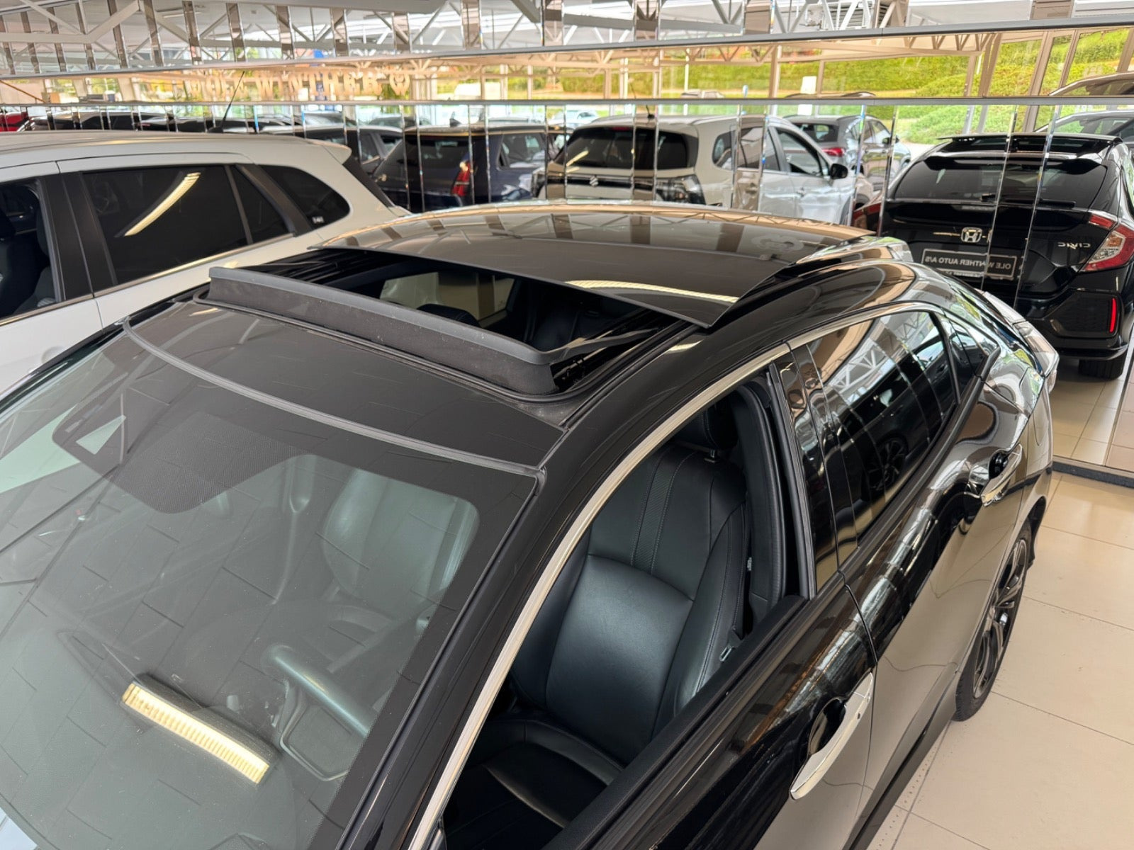Sort Honda Civic fra 2019