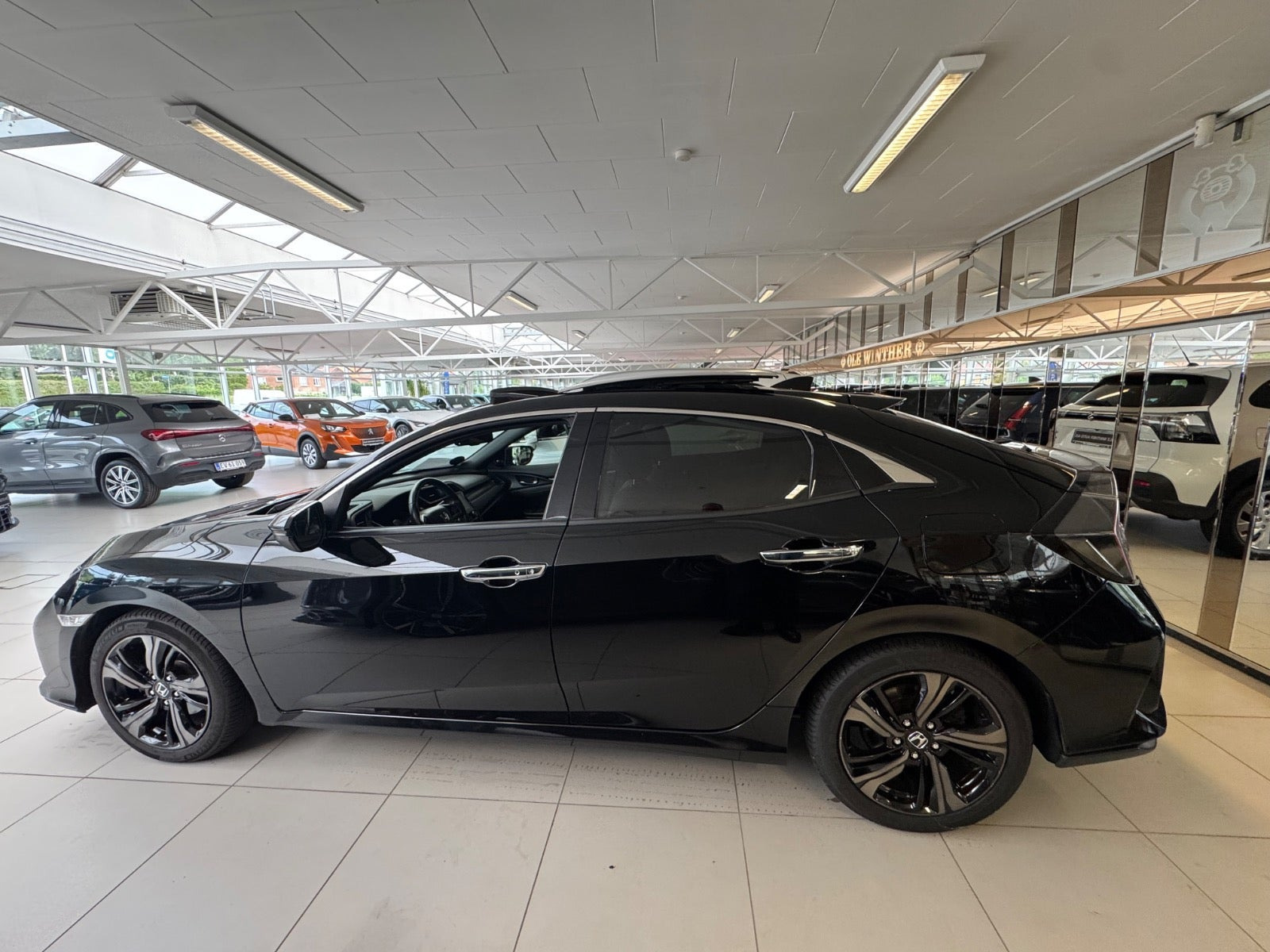 Sort Honda Civic fra 2019