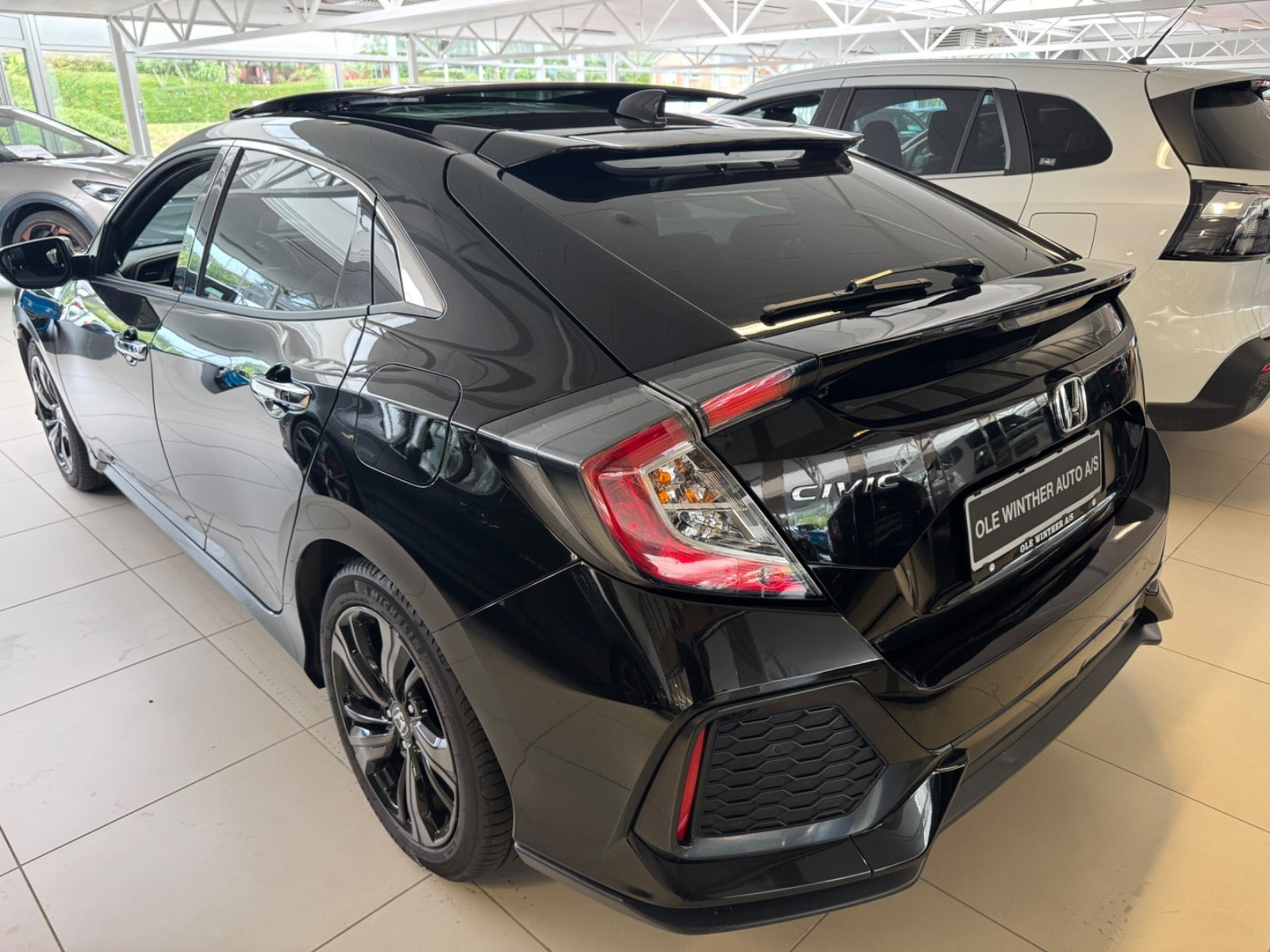Sort Honda Civic fra 2019