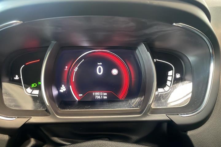 Grå Renault Grand Scénic fra 2019