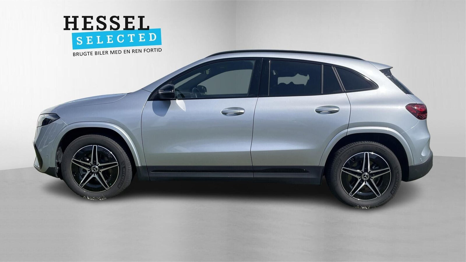 Sølv Mercedes EQA250+ fra 2025