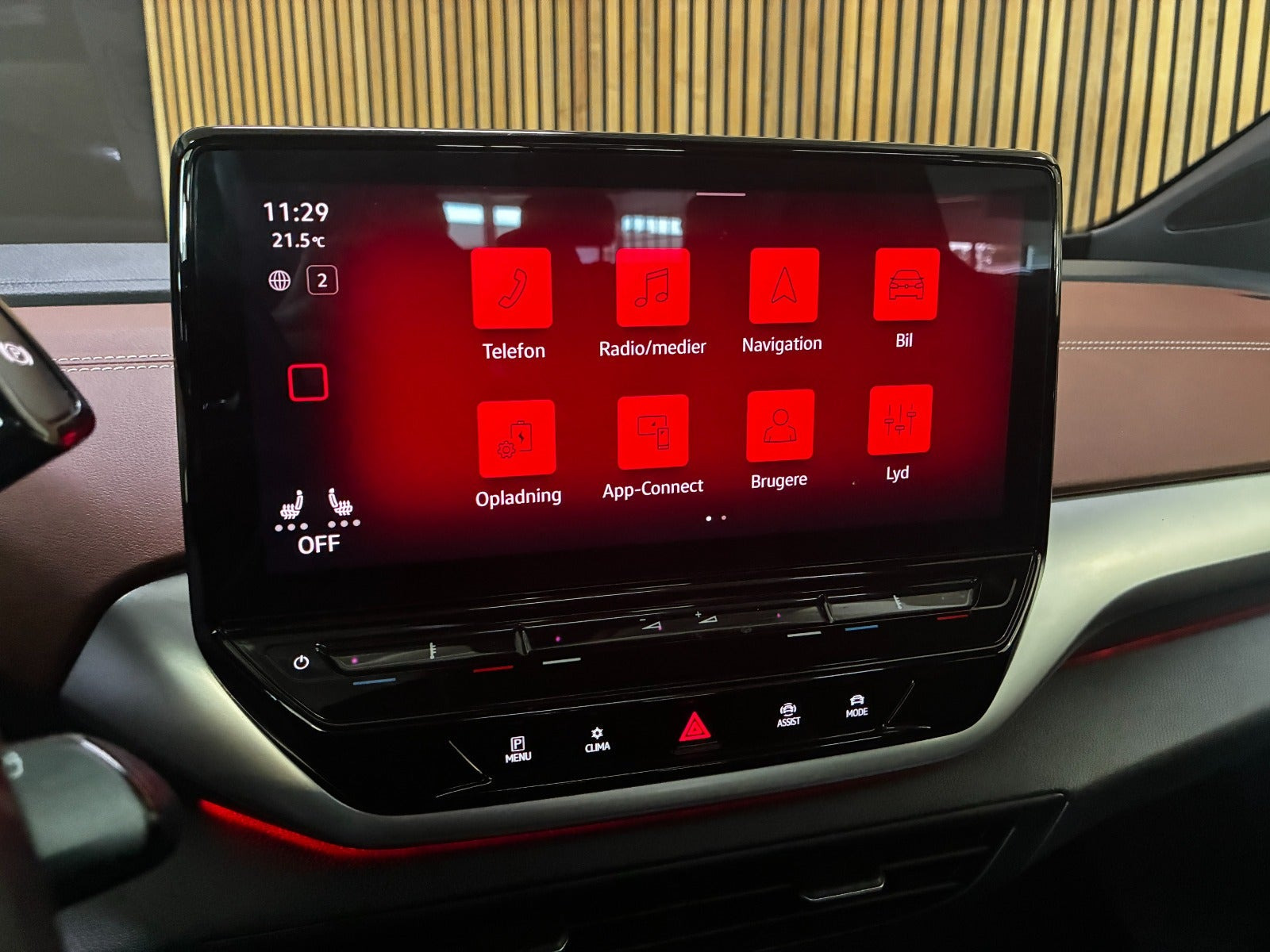 Grå VW ID.4 fra 2021