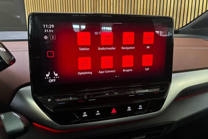 Grå VW ID.4 fra 2021