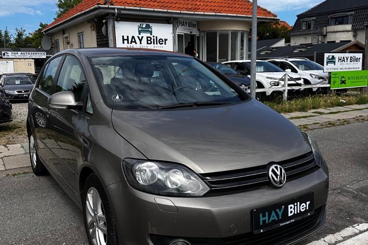 Hvid VW Golf Plus fra 2012