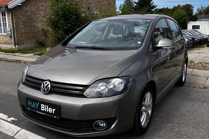 Hvid VW Golf Plus fra 2012