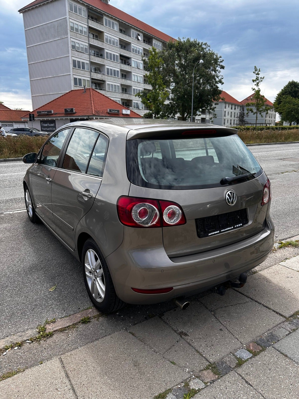 Hvid VW Golf Plus fra 2012