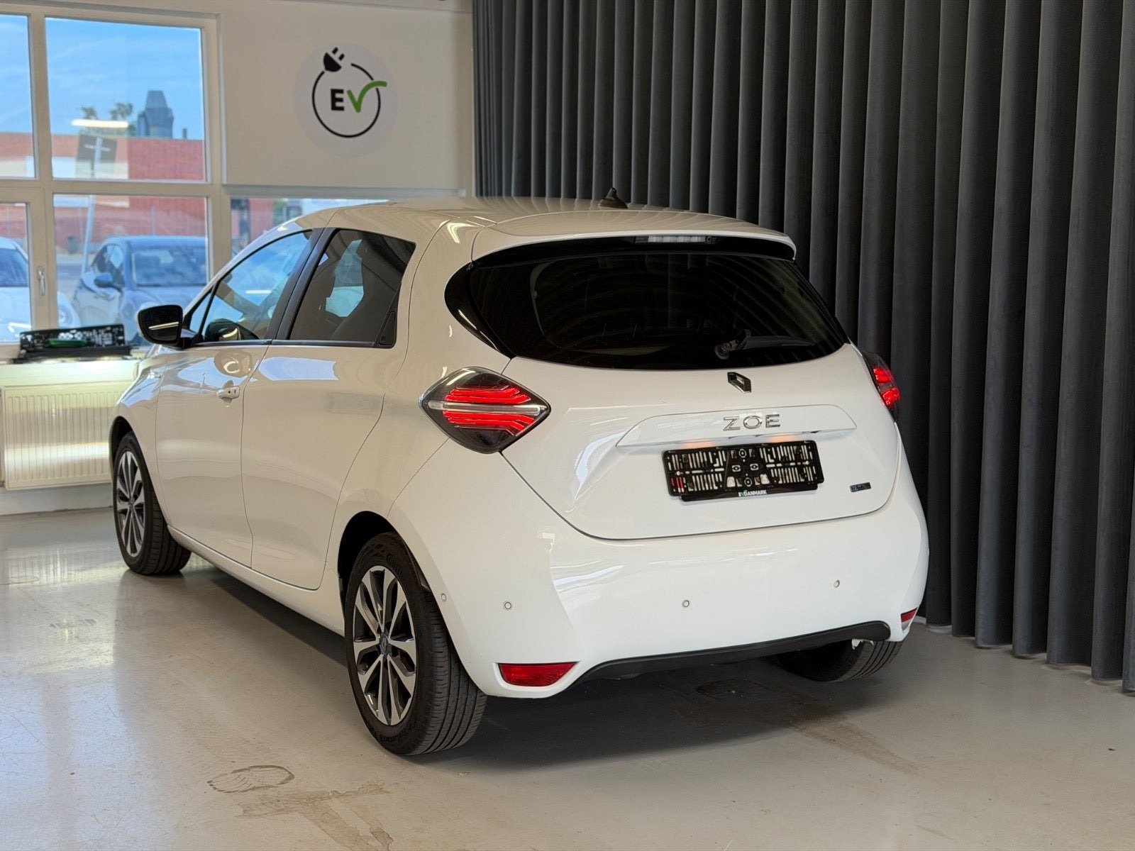 Hvid Renault Zoe fra 2020