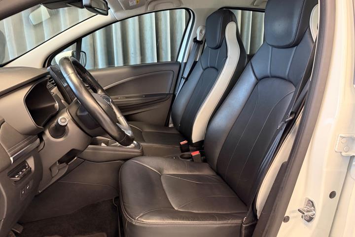 Hvid Renault Zoe fra 2020