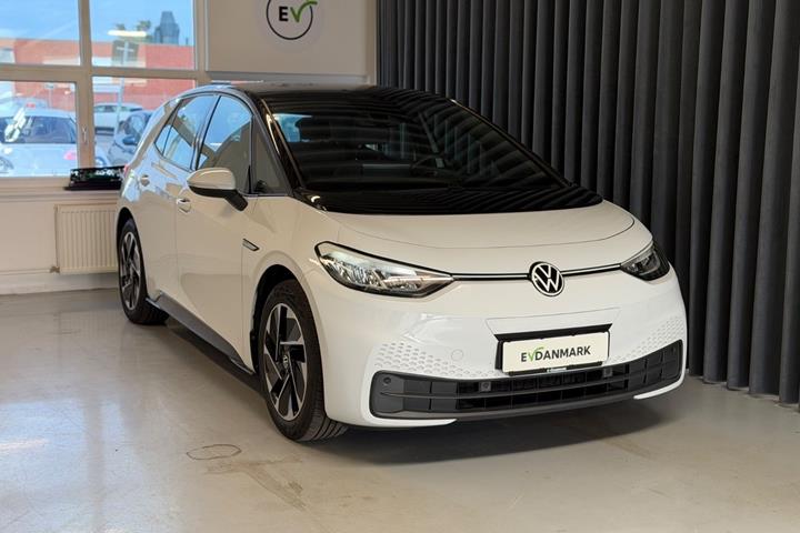 Hvid VW ID.3 fra 2022