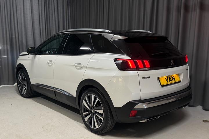Hvid Peugeot 3008 fra 2019