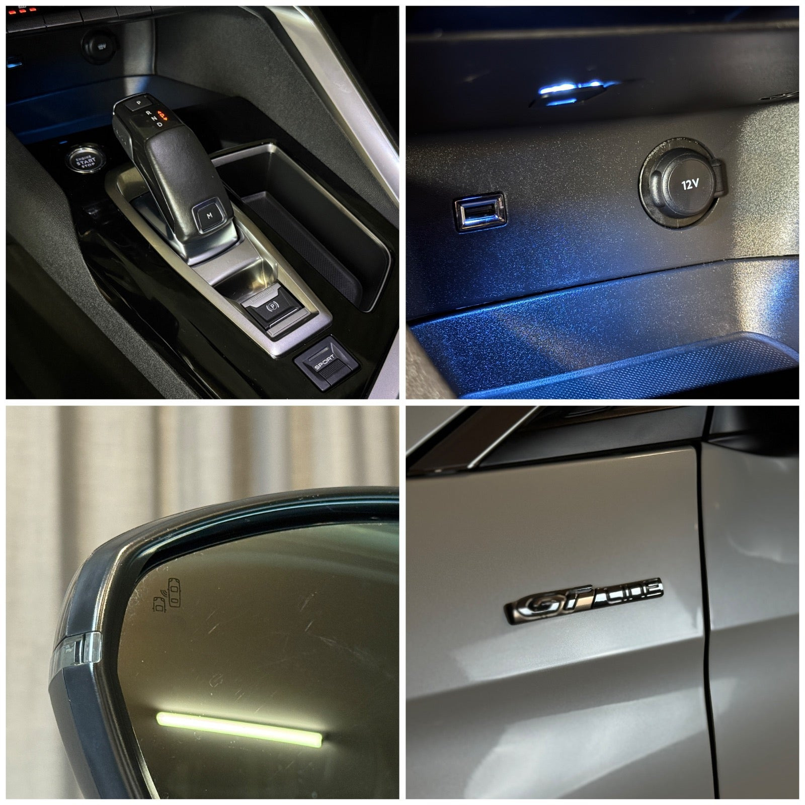 Hvid Peugeot 3008 fra 2019