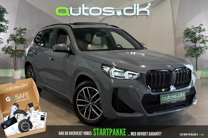Grå BMW iX1 fra 2023