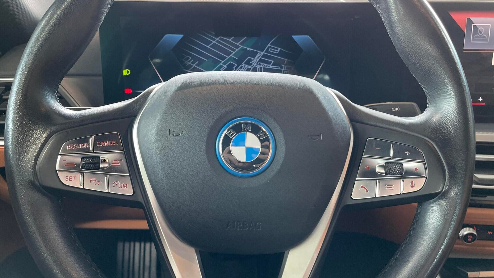Grøn BMW i4 fra 2023