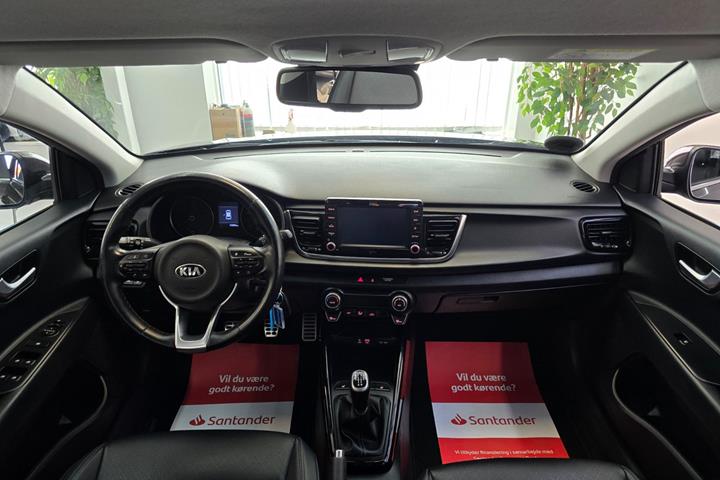 Brun Kia Rio fra 2017