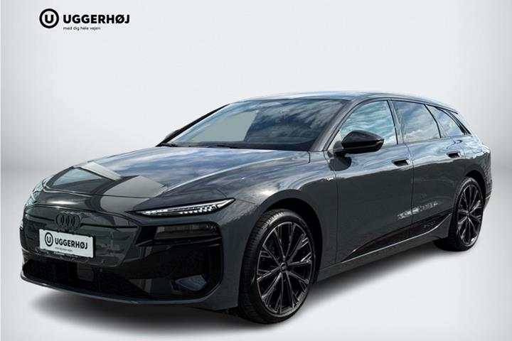 Grå Audi A6 e-tron fra 2025