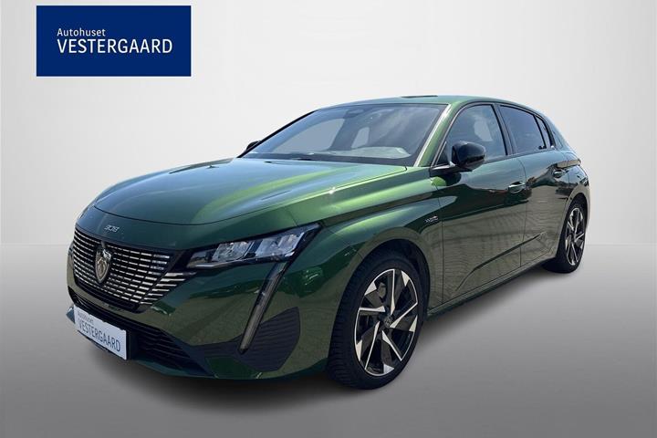 Grøn Peugeot 308 fra 2022