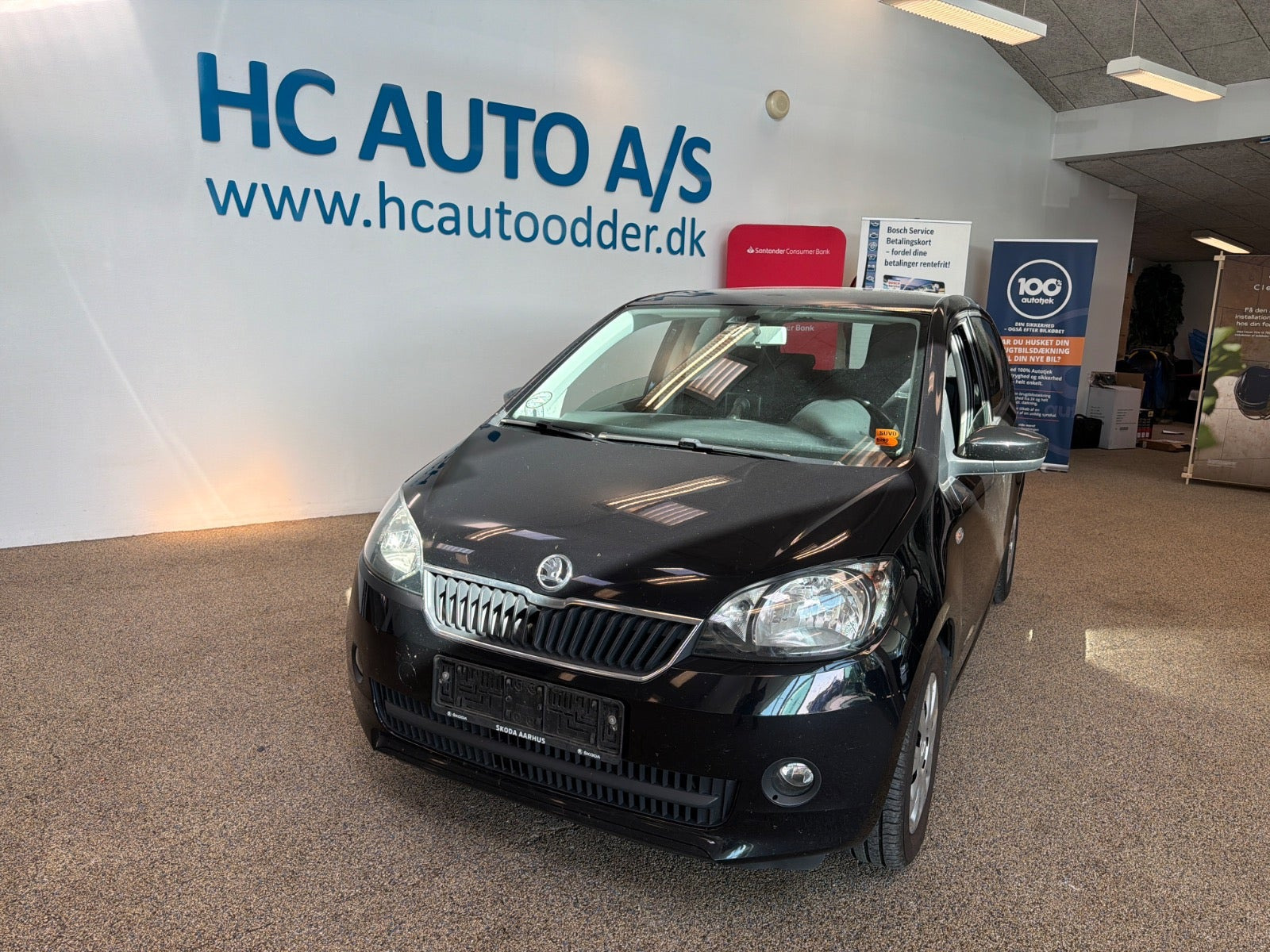Sort Skoda Citigo fra 2016