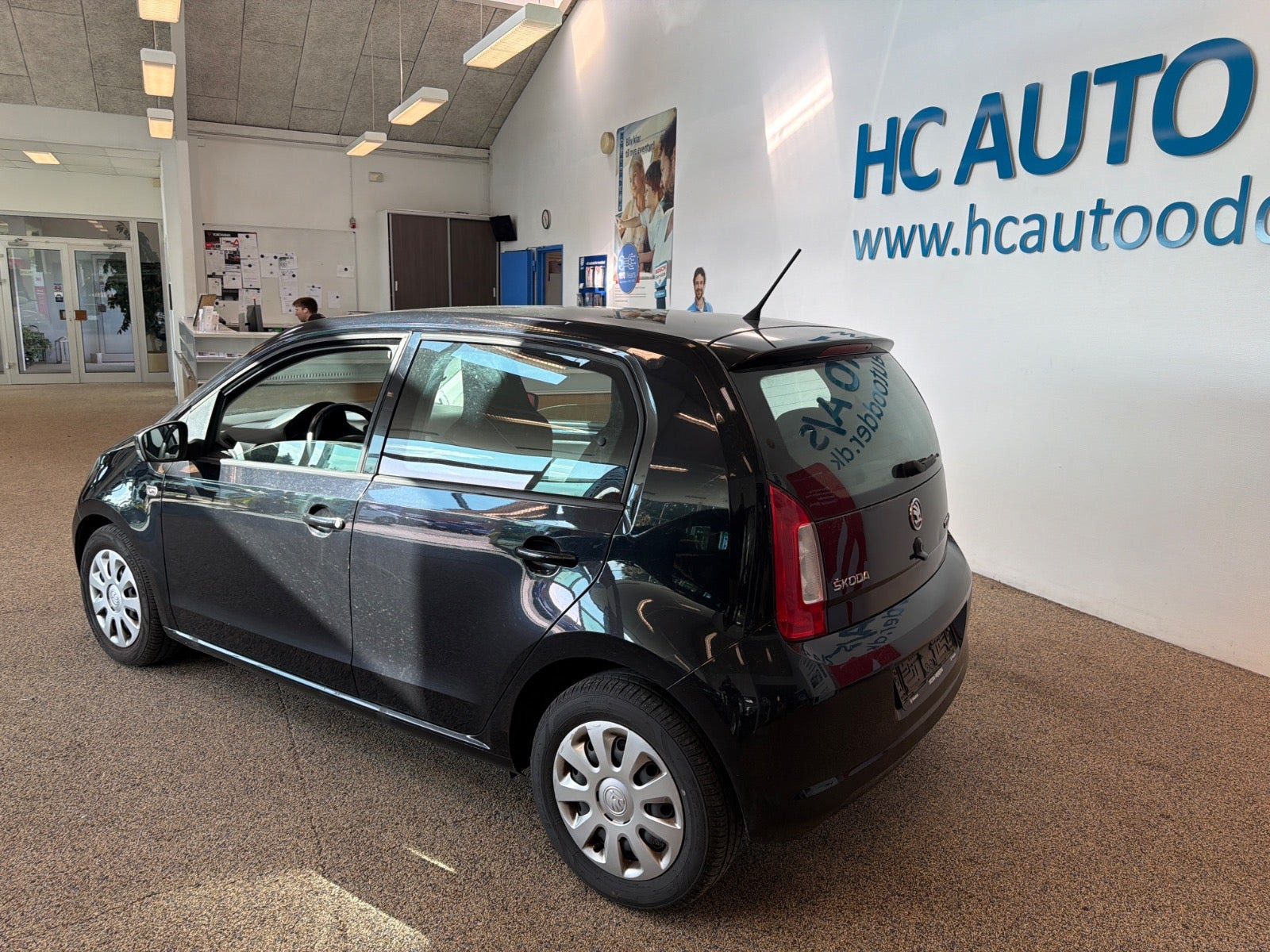 Sort Skoda Citigo fra 2016