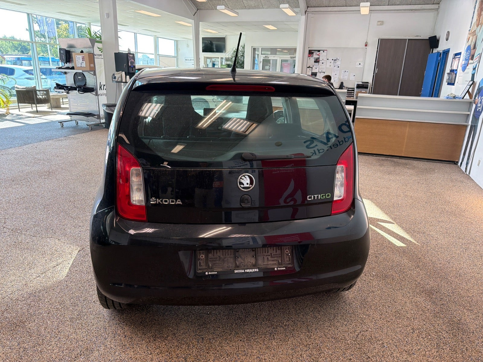 Sort Skoda Citigo fra 2016