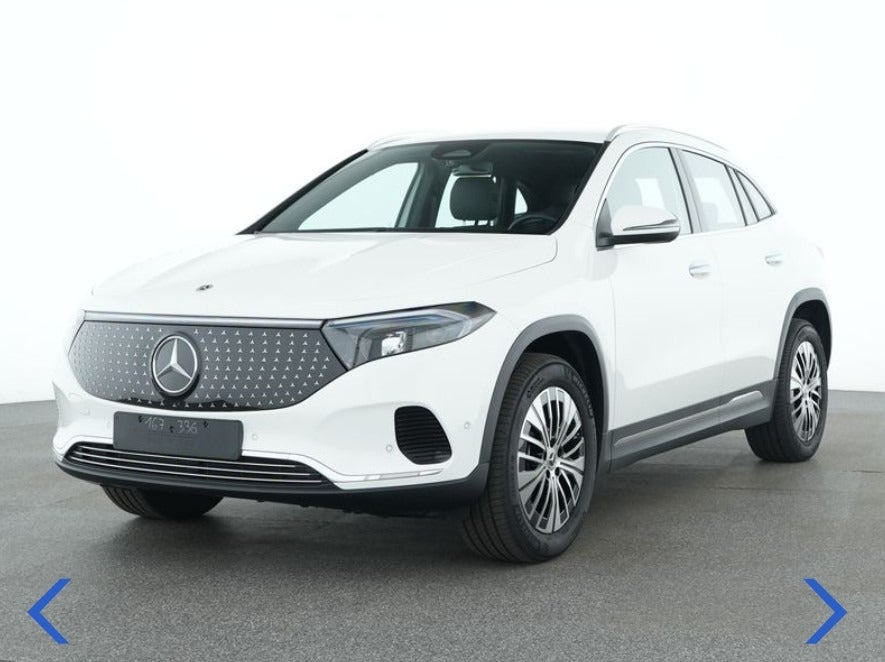 Hvid Mercedes EQA250+ fra 2025