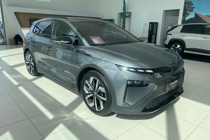 Grå Skoda Elroq fra 2025