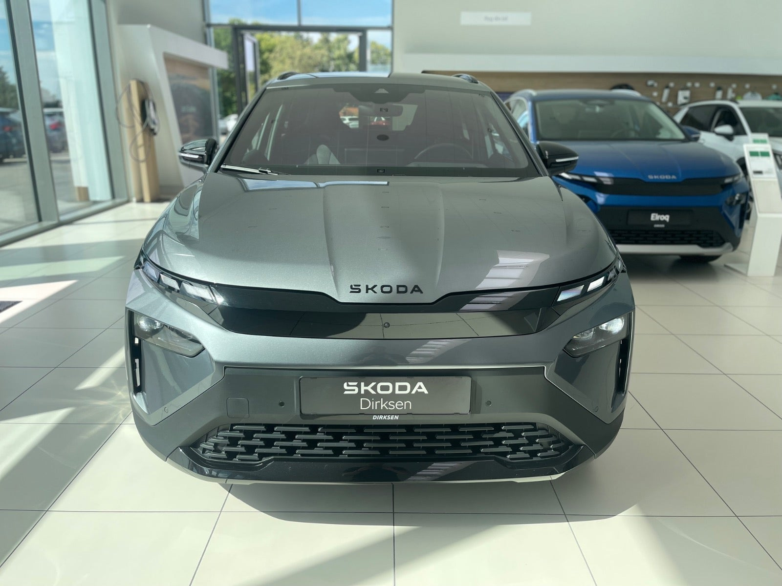 Grå Skoda Elroq fra 2025